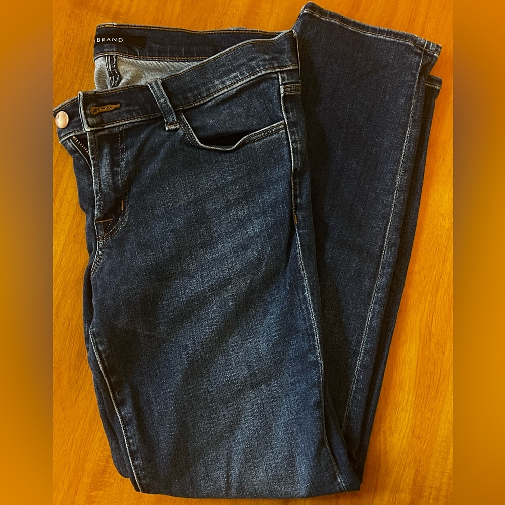 J Brand Mid-rise Stretch Skinny Cropped Pacho Jeans